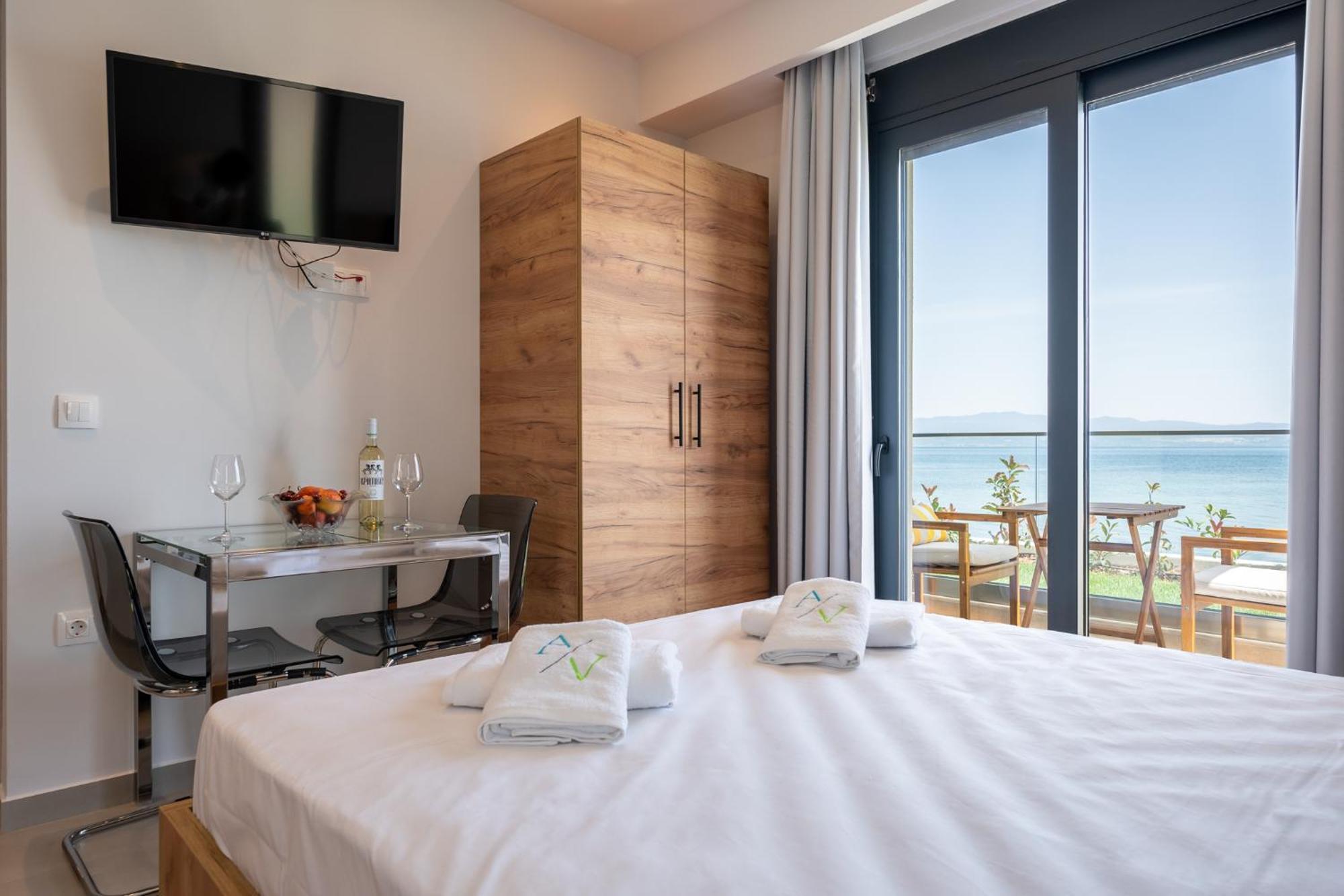 Azzurro E Verde By Rentalspro - Nea Potidaia Halkidiki Nea Poteidaia Exteriér fotografie