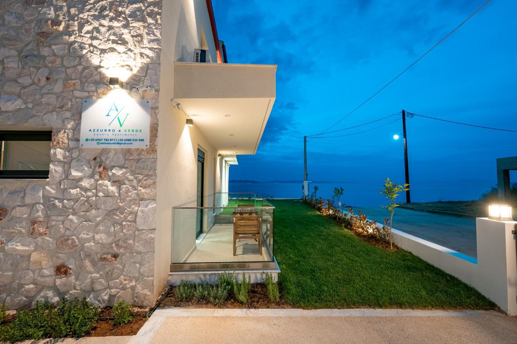 Azzurro E Verde By Rentalspro - Nea Potidaia Halkidiki Nea Poteidaia Exteriér fotografie